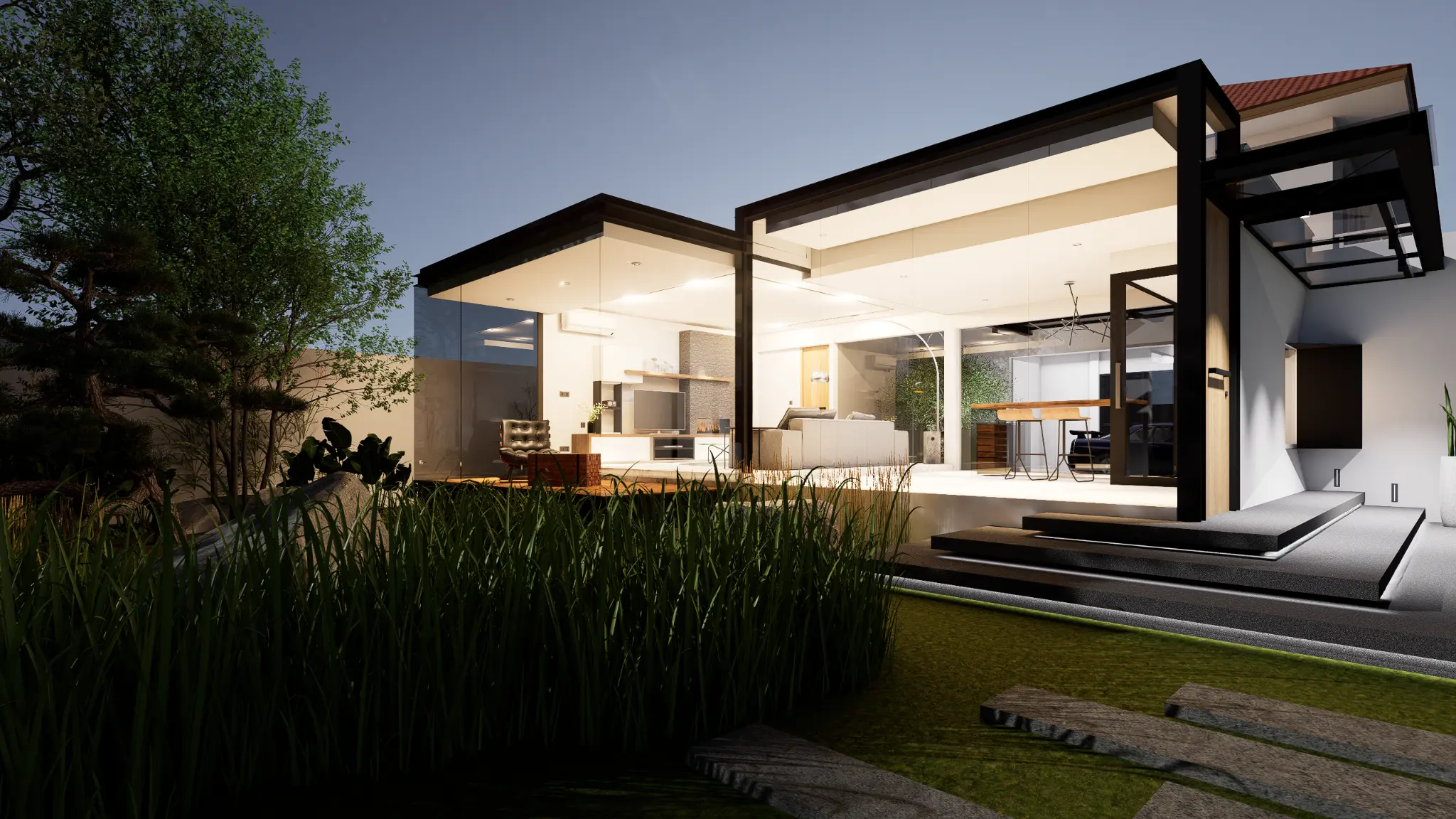 wishdesign-A HOME THAT OPENS TO LIGHT